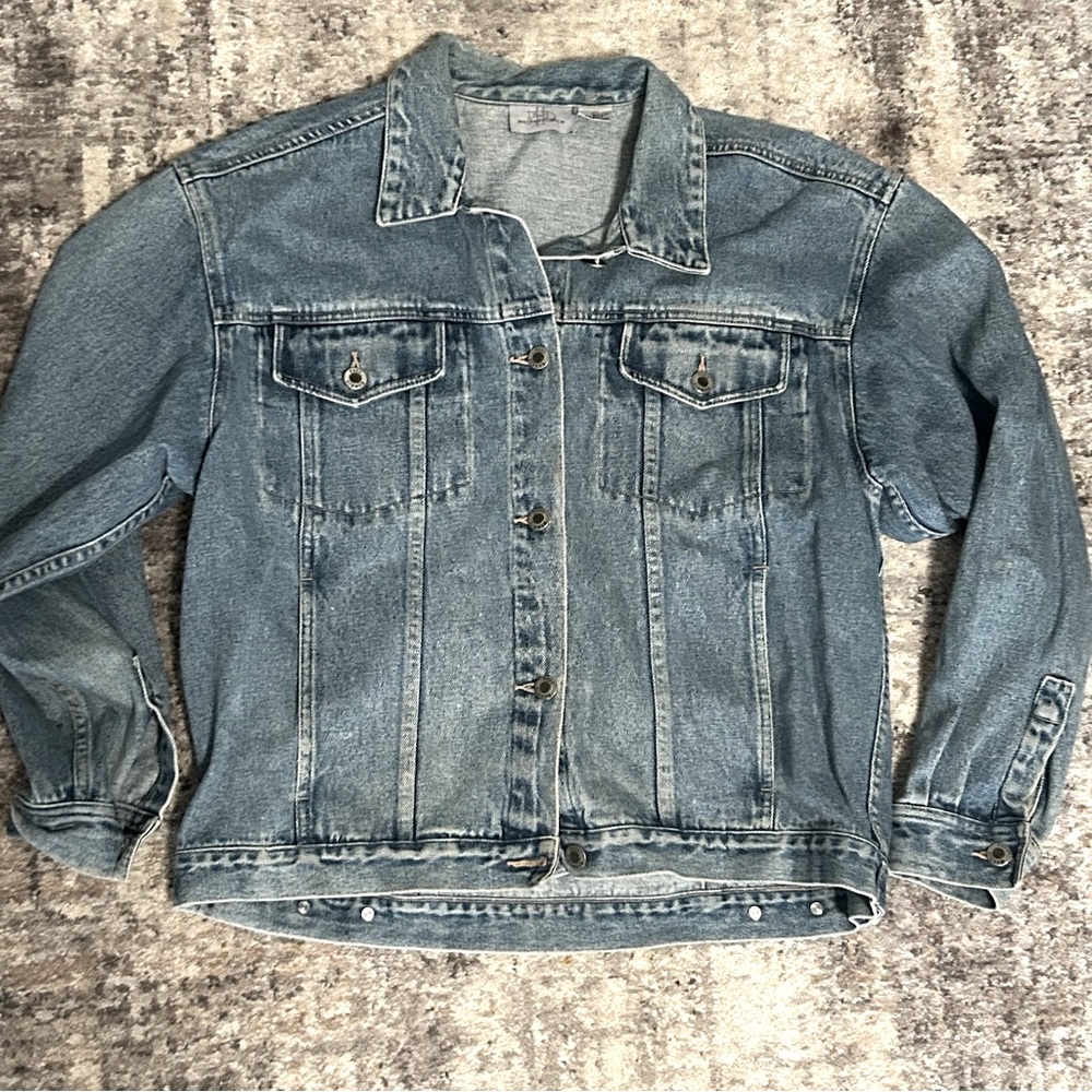 Vintage Denim Jacket size large Paul Harris